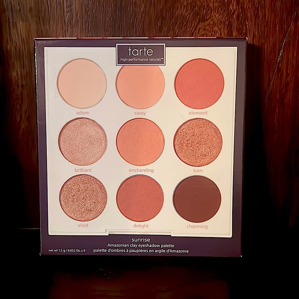 Tarte Sunrise Amazonian clay eyeshadow palette